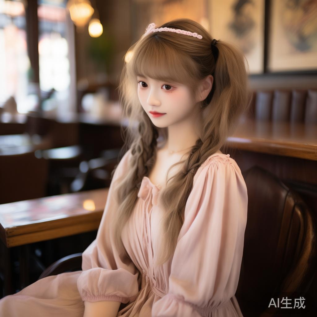 小红书真人女生头像仙气双马尾缩略图